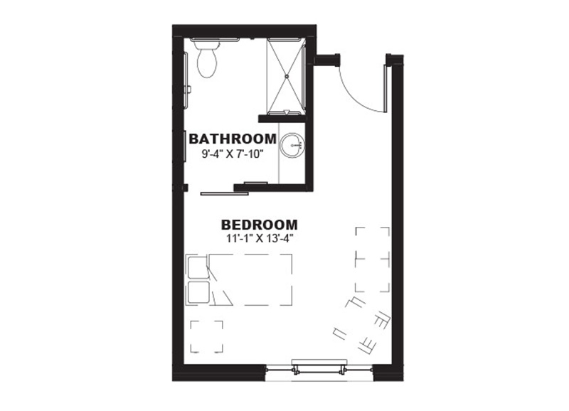 Algonquin Walnut Floor Plan
