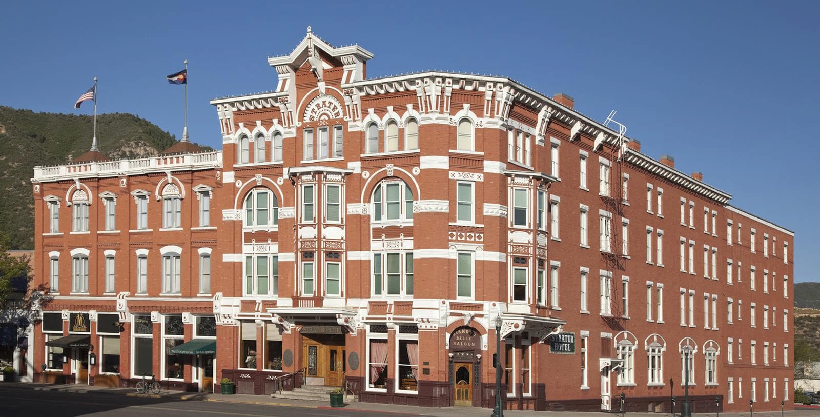 1880s Victorian hotel building